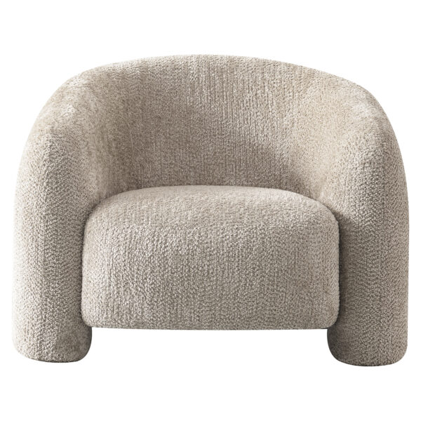 Lounge chair Milania lovely beige (Be Lovely 170 Beige)