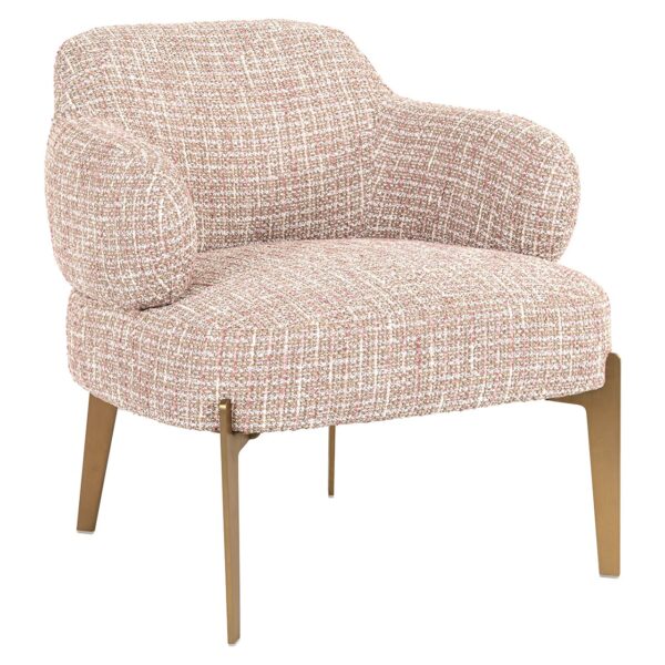 Lounge chair Venus trendy rose (Be trendy 1673 rose)