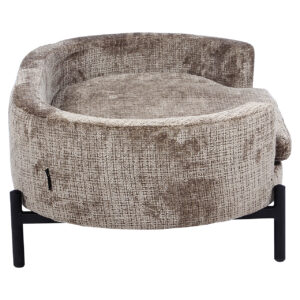 Pet bed Dolly stone chenille (Niagara 104 Stone Chenille)