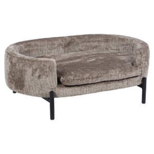 Pet bed Dolly stone chenille (Niagara 104 Stone Chenille)