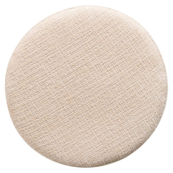 Pouffe Gallice natural beige travertine (Beige)