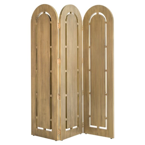 Roomdivider Macallen Brass finish painted (Brushed Gold)