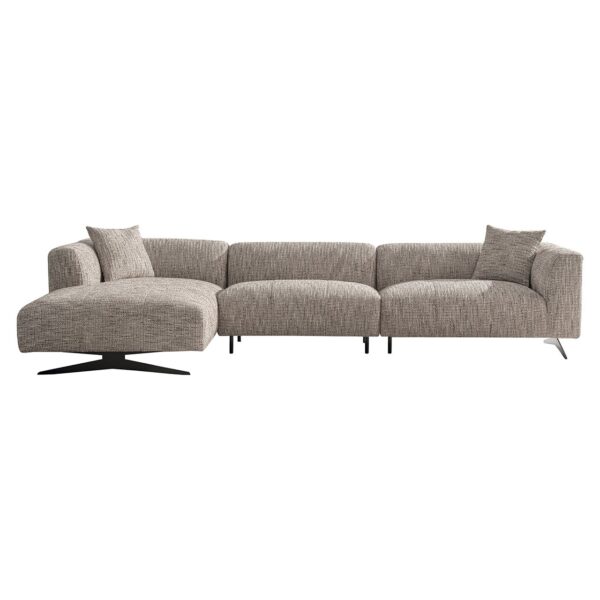 Sofa Hoxton 3-seater + lounge left (Be Trendy 01 Nature)