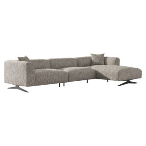 Sofa Hoxton 3-seater + lounge right (Be Trendy 01 Nature)