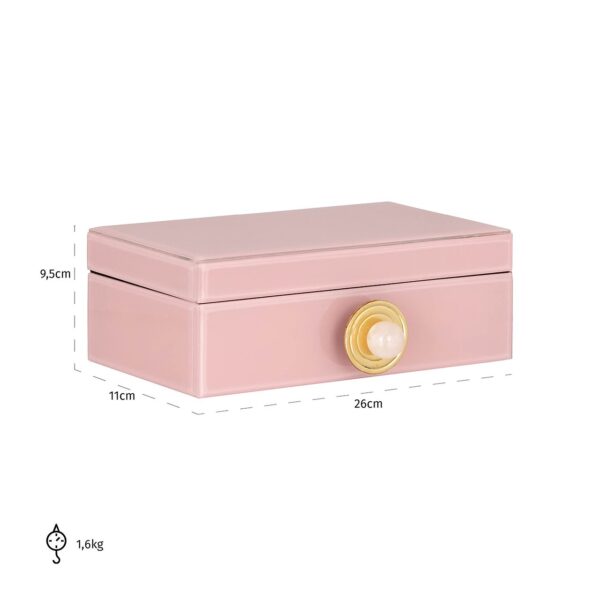 Storage box Jamila big (Pink)