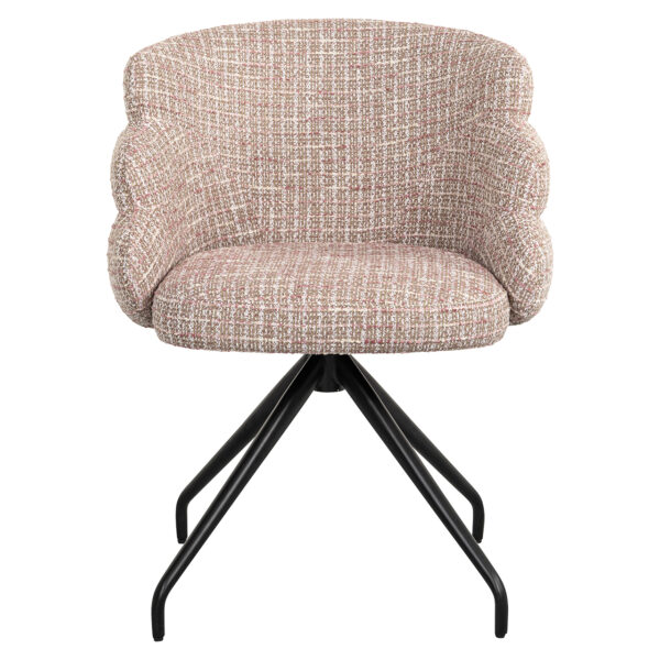 Swivel chair Kayla trendy rose (Be trendy 1673 rose)