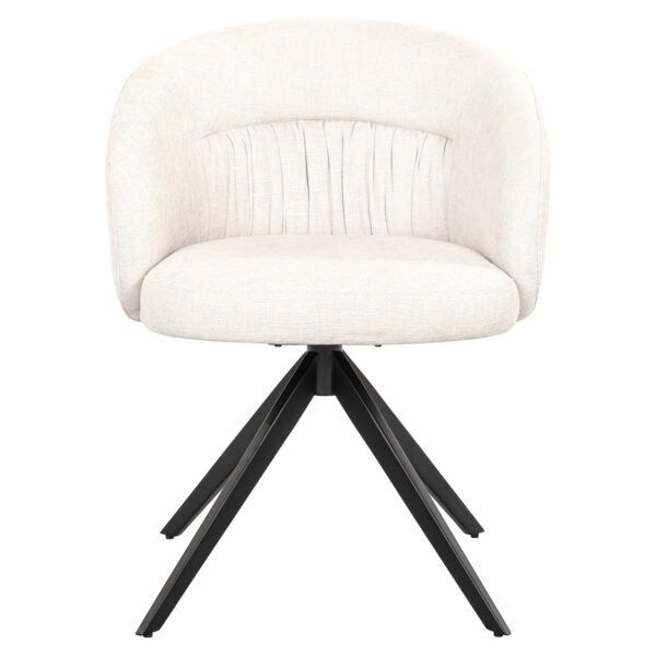 Swivel chair Olivia ecru miami (Miami 102 Ecru)