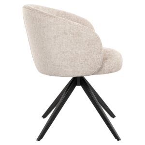 Swivel chair Olivia natural miami (Miami 01 Natural)