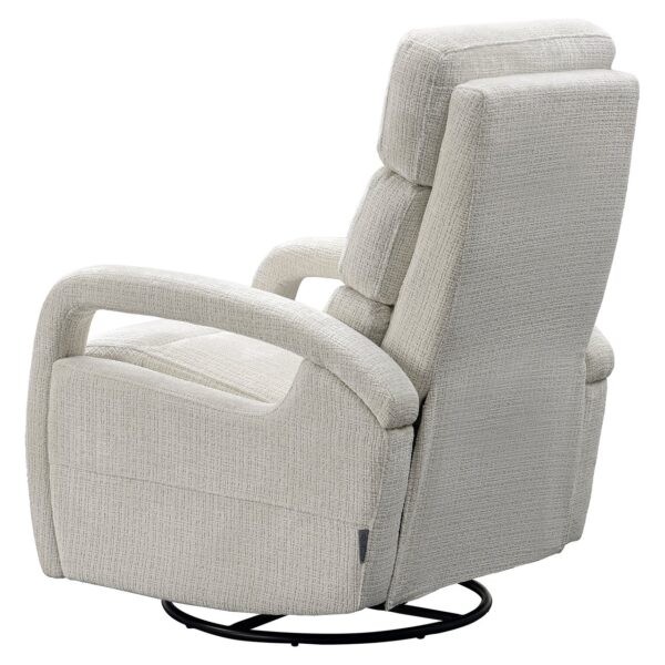 Swivel relax chair Denvi beige chenille (Niagara 902 beige)