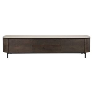 TV cabinet Ritz 2-doors 1-drawer (Brown)