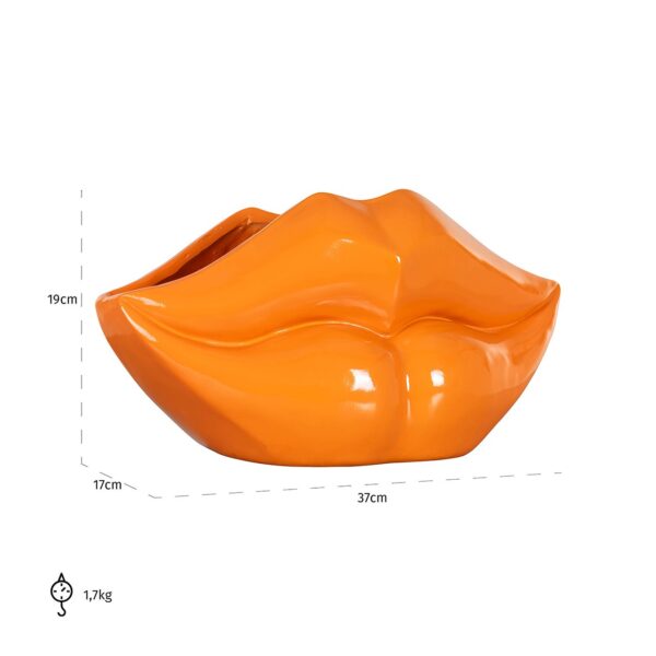 Vase Lippo orange ()