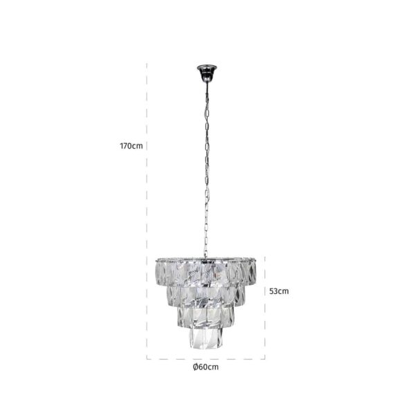 Chandelier Wyne (Silver)