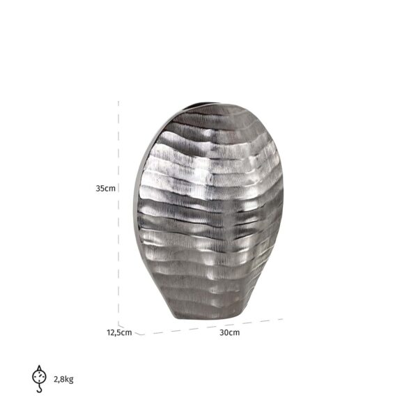 Vase Gina silver (Silver)