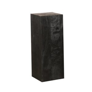 Pedestal madera negro pequeño