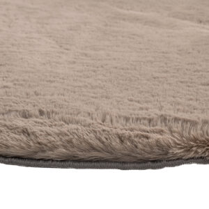 Carpet Saifo furry 160Ø (Sand)