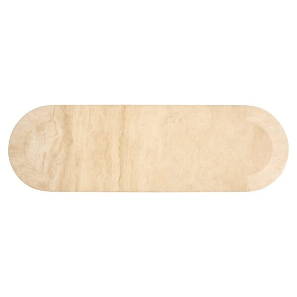 Console Biltmore italian travertine (Beige)