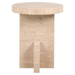 End table Biltmore italian travertine (Beige)