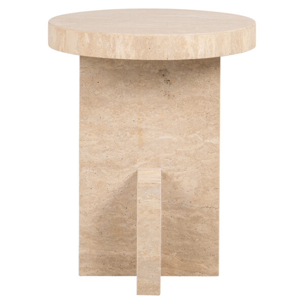 End table Biltmore italian travertine (Beige)