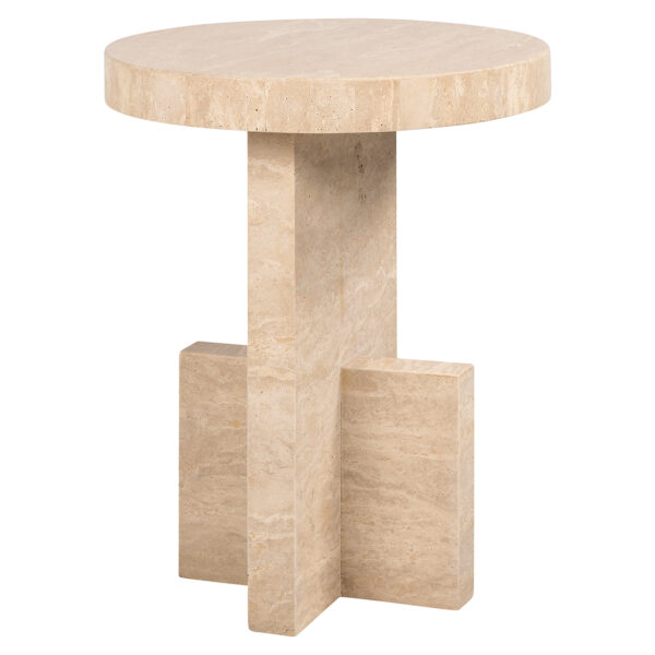 End table Biltmore italian travertine (Beige)