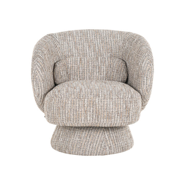 Swivel lounge chair Cavallo beige coco (Beige coco)