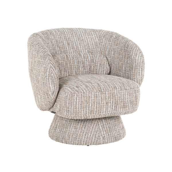 Swivel lounge chair Cavallo beige coco (Beige coco)