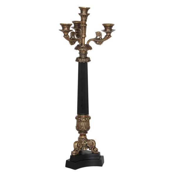 Candelabro Imperio 4 velas