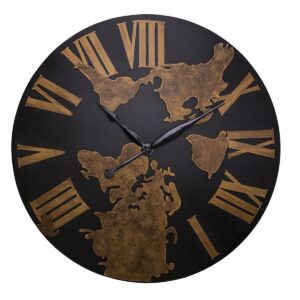 Reloj Gigante Mapa Mundo