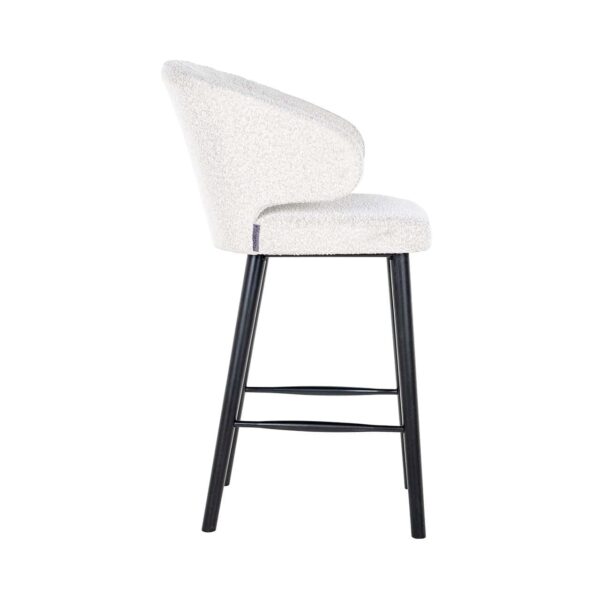 Bar stool Indigo white bouclé (Copenhagen 900 Bouclé White)