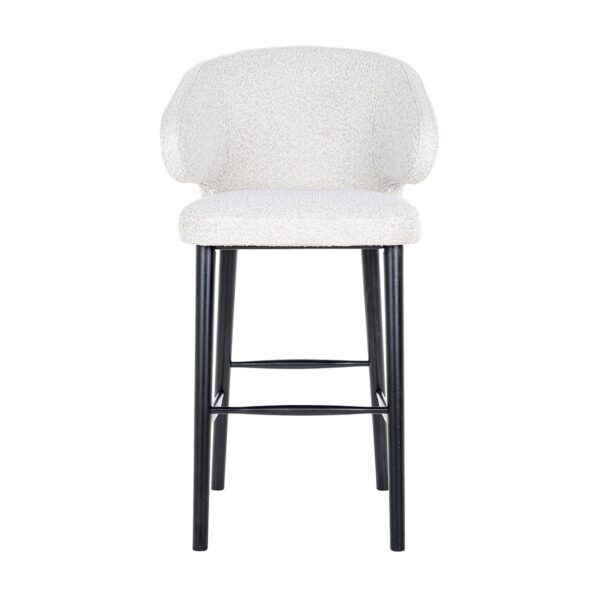 Bar stool Indigo white bouclé (Copenhagen 900 Bouclé White)