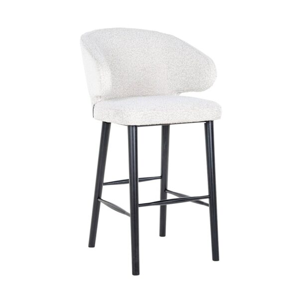 Bar stool Indigo white bouclé (Copenhagen 900 Bouclé White)