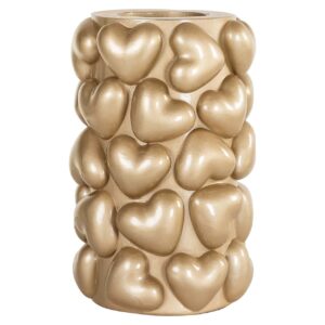 Candle holder Anne hearts big (Gold)