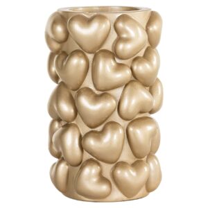 Candle holder Anne hearts small (Gold)