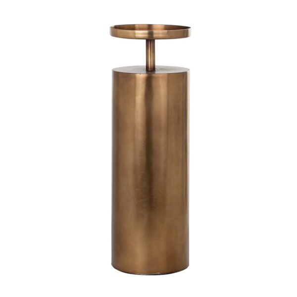 Candle holder Divon big (Brushed Gold)