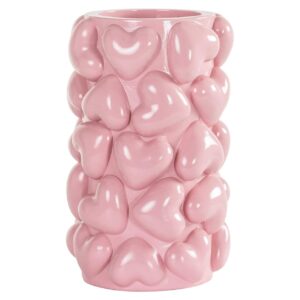 Candle holder Emel hearts small (Pink)