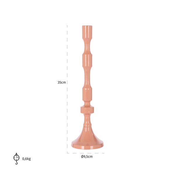 Candle holder Kyra big (Pink)