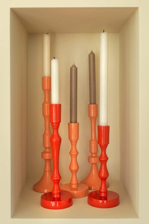 Candle holder Kyra small (Pink)