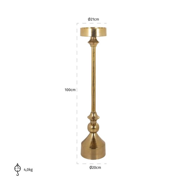 Candle holder Presley big (Gold)