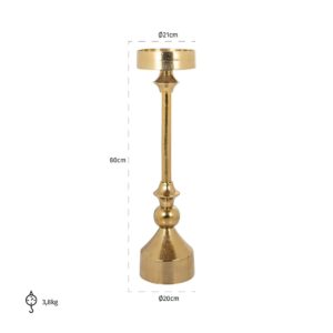 Candle holder Presley small (Gold)