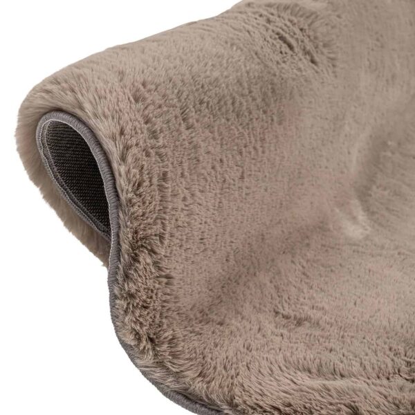 Carpet Saifo furry 160Ø (Sand)