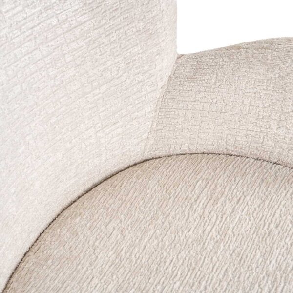 Chair Amber cream fusion fire retardant (FR-Fusion 02 Cream)