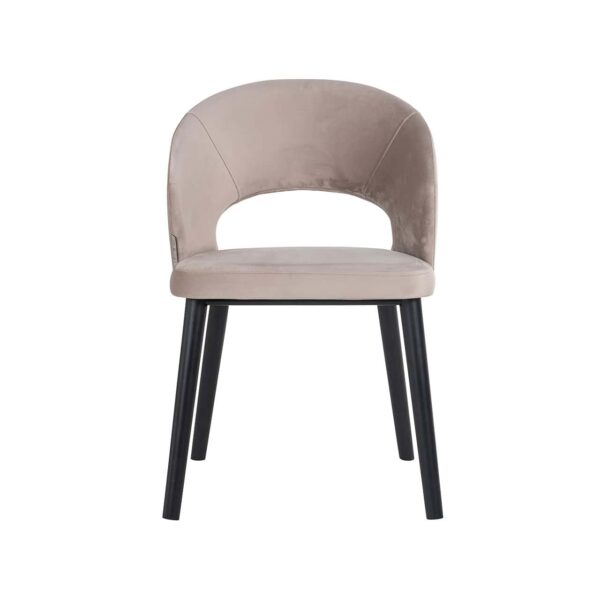 Chair Savoy khaki velvet (Quartz Khaki 903)