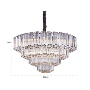 Chandelier Bece (Nikle Chrome)