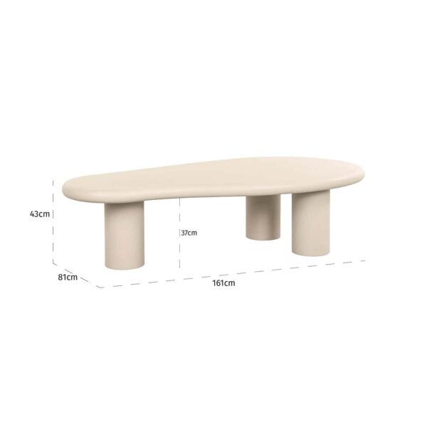 Coffee table Clayton (Beige)