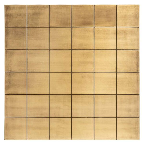 Coffee table Collada incl. glass (Brushed Gold)