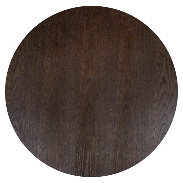 Coffee table Luxor 100Ø (Brown)