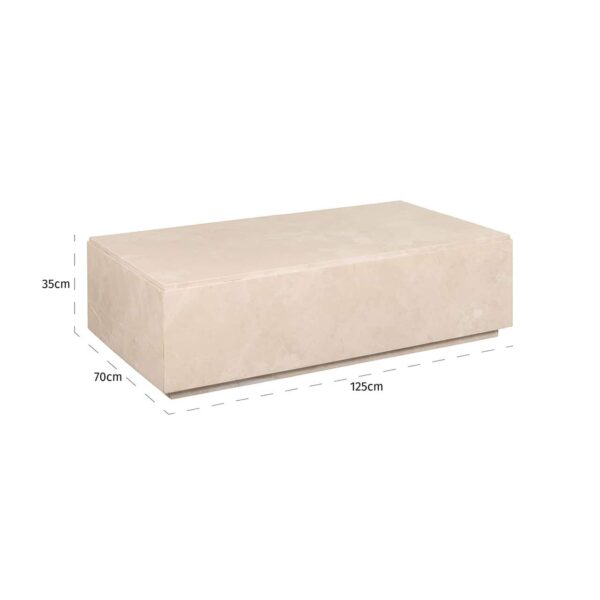 Coffee table Stanford (Beige)