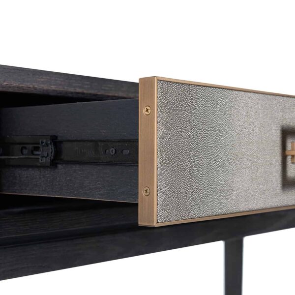 Console Bloomville 3-drawers (Gold)
