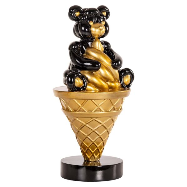 Decorative object Harly (Black/gold)