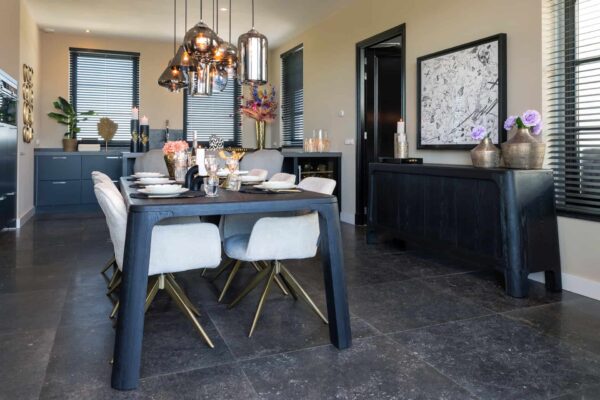Dining table Baccarat 230 (Dark coffee)
