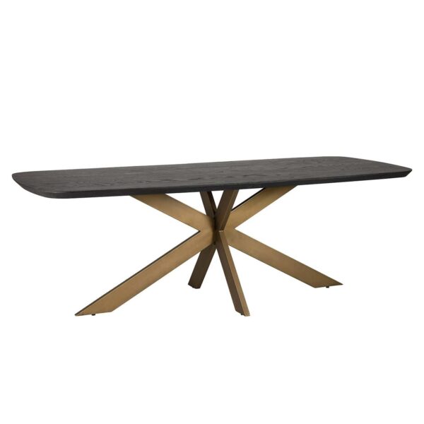 Dining table Cambon 230 danish oval (Dark coffee)